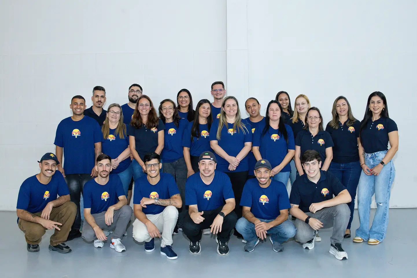 Time RVB 2026 — fábrica em São Paulo