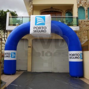 Arco Inflável Promocional Porto Seguro