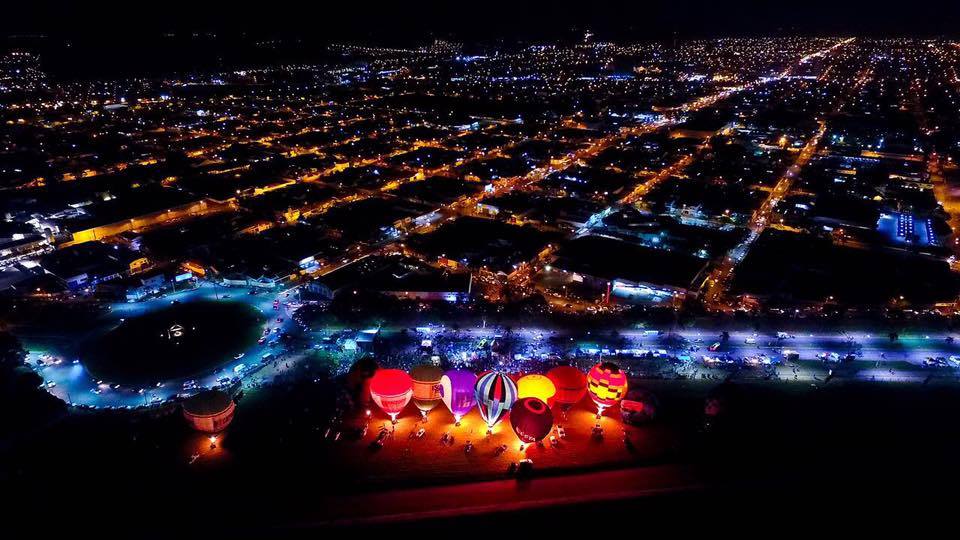 Night Glow na Copa de Balonismo de Rio Claro 2016 RVB Balões e