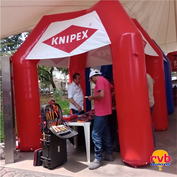Tenda Inflável - Knipex Ferramentas