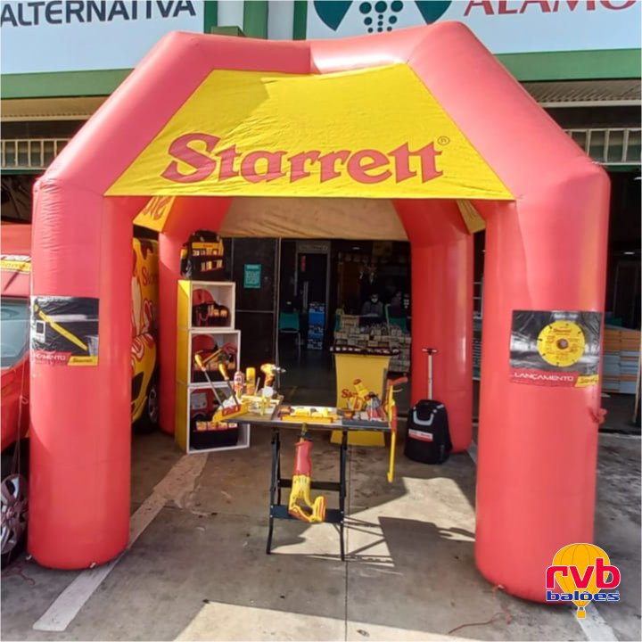 Tenda Inflável - Starret Ferramentas