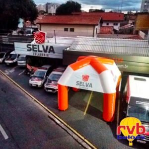 Tenda Inflável Promocional Selva