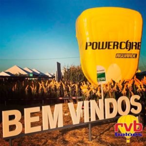 Balões Infláveis Personalizados Logotipo Powercore