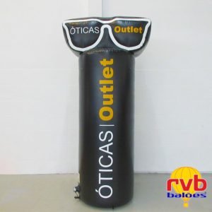 Balões Infláveis Personalizados Totem Óticas Outlet