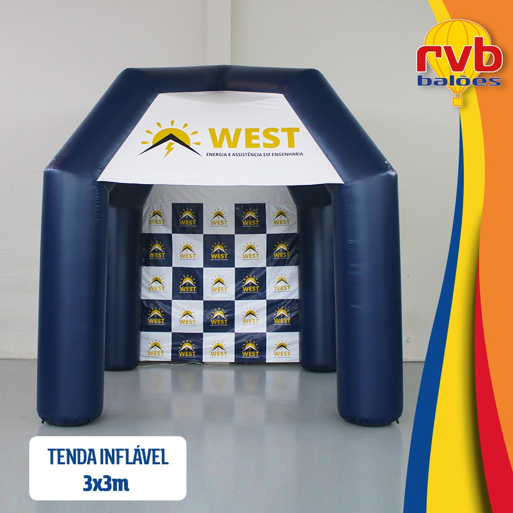 Tenda Inflável 3x3 West Energia Solar