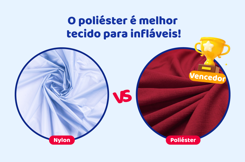 Poliéster é melhor do que Nylon