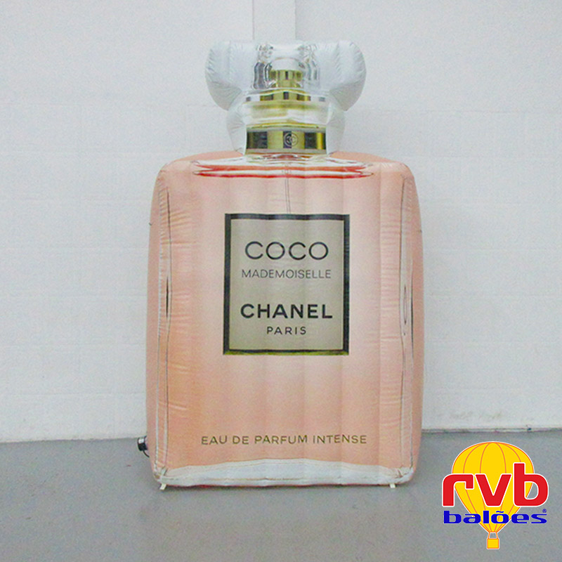 Perfumaria-e-Cosméticos-Réplica-Inflável-Perfume-Chanel-Feminino - RVB  Balões e Infláveis Promocionais