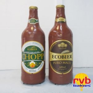 GARRAFA INFLAVEL PROMOCIONAL CERVEJA ECOBIER