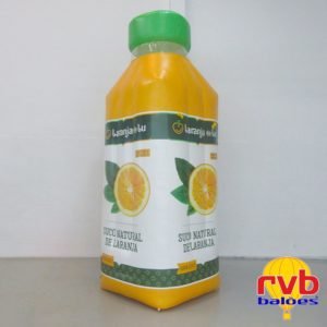 GARRAFA INFLAVEL PROMOCIONAL SUCO LARANJA DA LU
