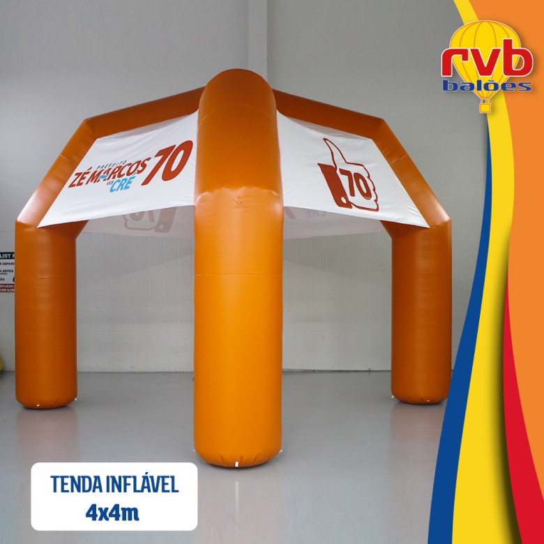 Tenda Inflável para candidato a prefeito