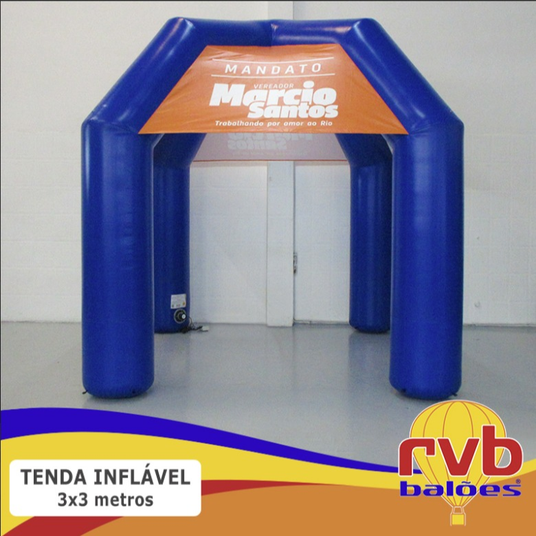 Tenda Inflável personalizada para políticos