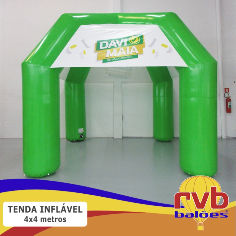 Tenda inflável para candidato político