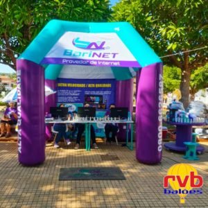 Promocao de Eventos Tenda Inflavel Barinet