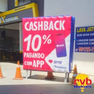 Baloes inflaveis personalizados Painel AME