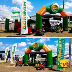 Baloes inflaveis personalizados Portal Agroam