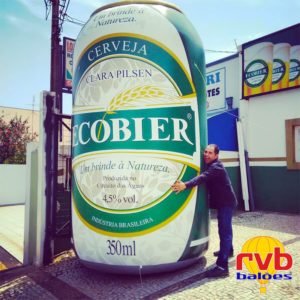 Baloes inflaveis personalizados Replica Ecobier