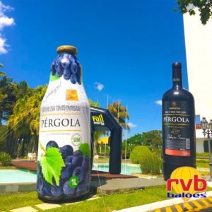 Baloes inflaveis personalizados Replicas Pergola