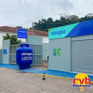 Inflavel promocional Replica Botijao Ultragaz