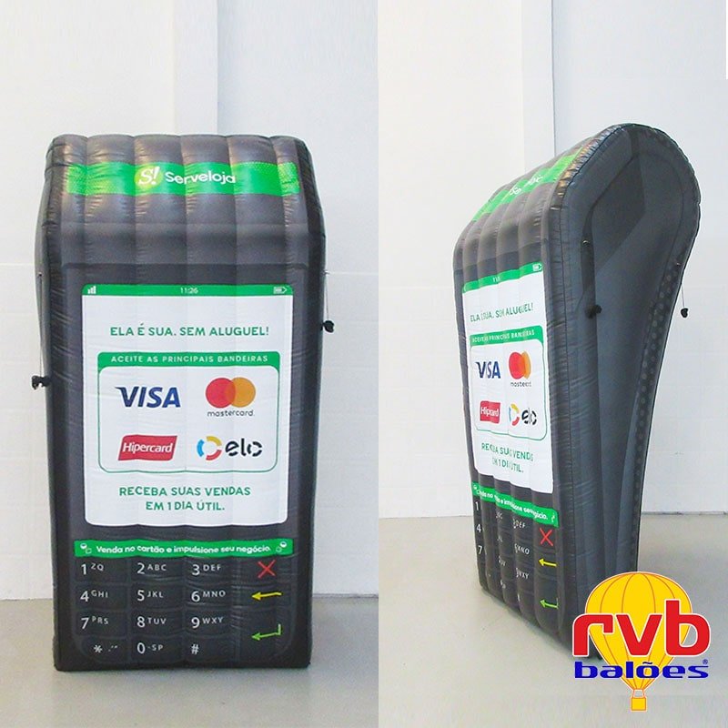 maquina de cartao serveloja