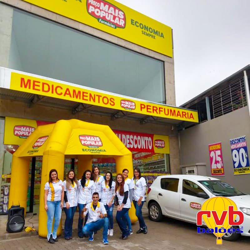 Ten da Inflável Drogaria Preço Mais Popular