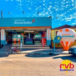Case de Sucesso Farmacias Associadas Balao Inflavel.