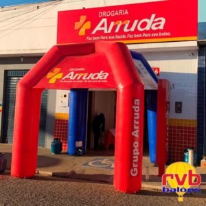 Farmácias Tenda Inflável Drogaria Arruda