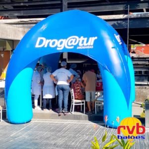 Case de Sucesso Farmacias Tenda Inflavel Drogatur