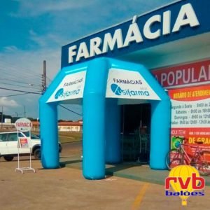 Case de Sucesso Farmacias Tenda Inflavel Usifarma