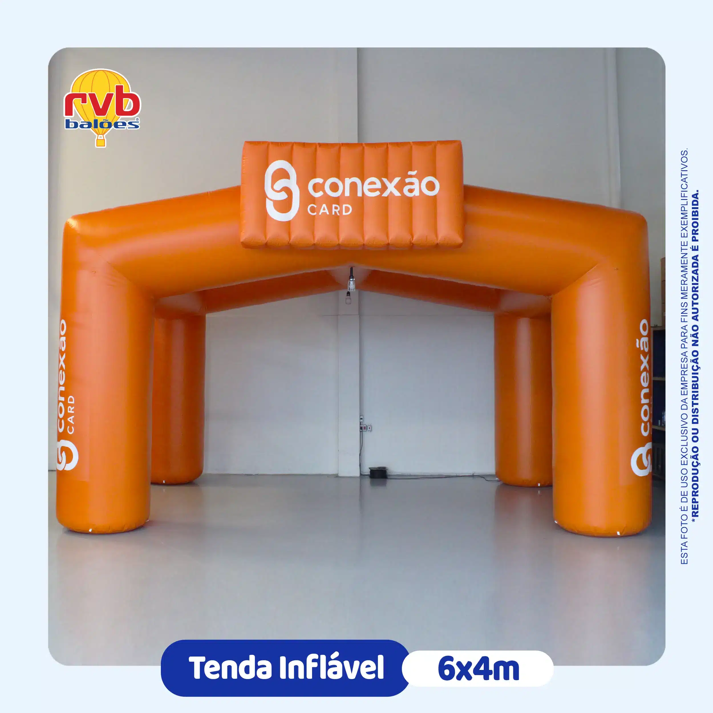 TENDA TRAVE 6x4m SBCPA