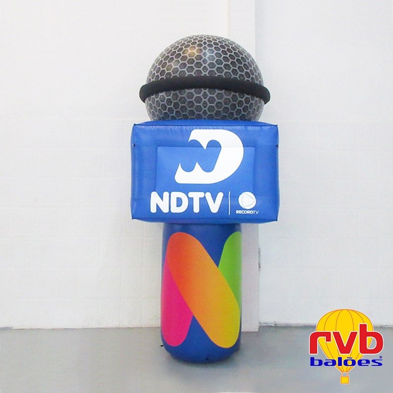 Divulgacao de Radio Replica Microfone NDTV