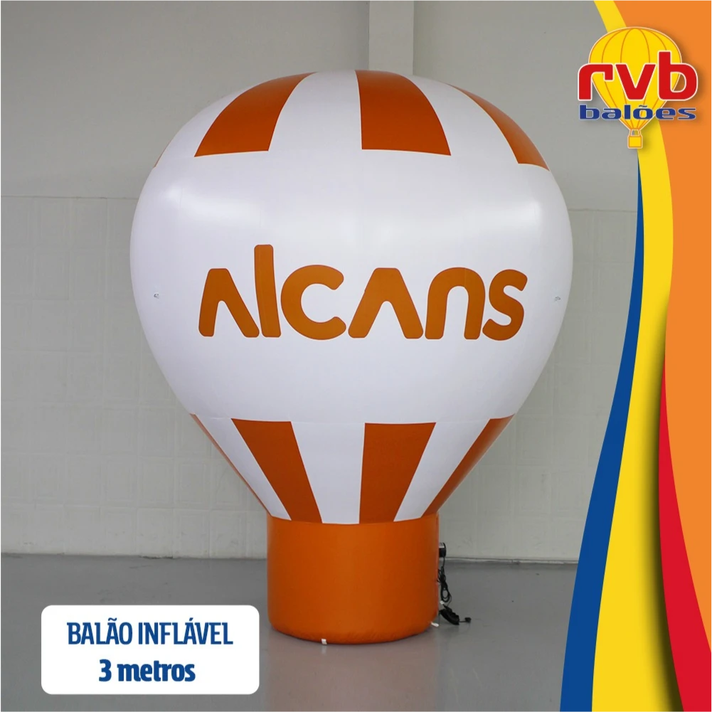 Balão Inflável 3 Metros Alcans Telecom