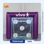 CHUTE AO GOL 2x2m VIVO