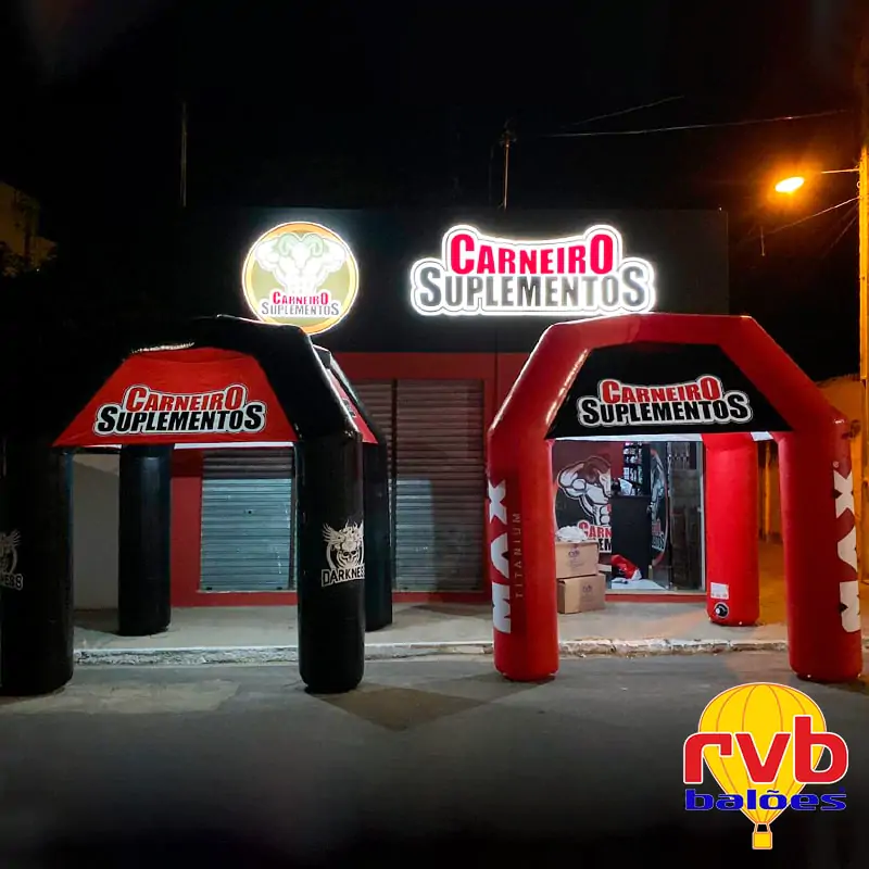 Marketing para Academias Tenda Inflavel Carneiro