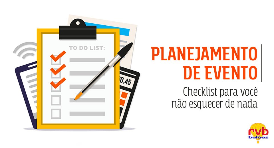 Planejamento de evento: checklist para você não esquecer de nada