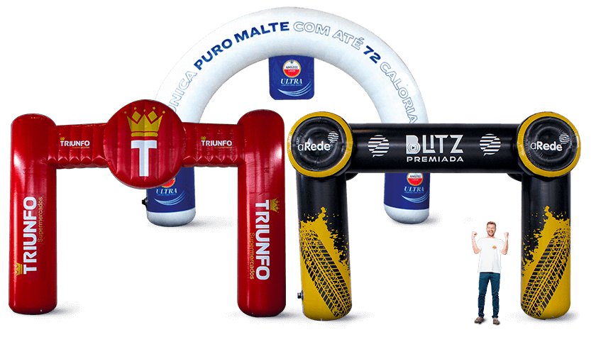 Portal Infável Promocional Personalizado