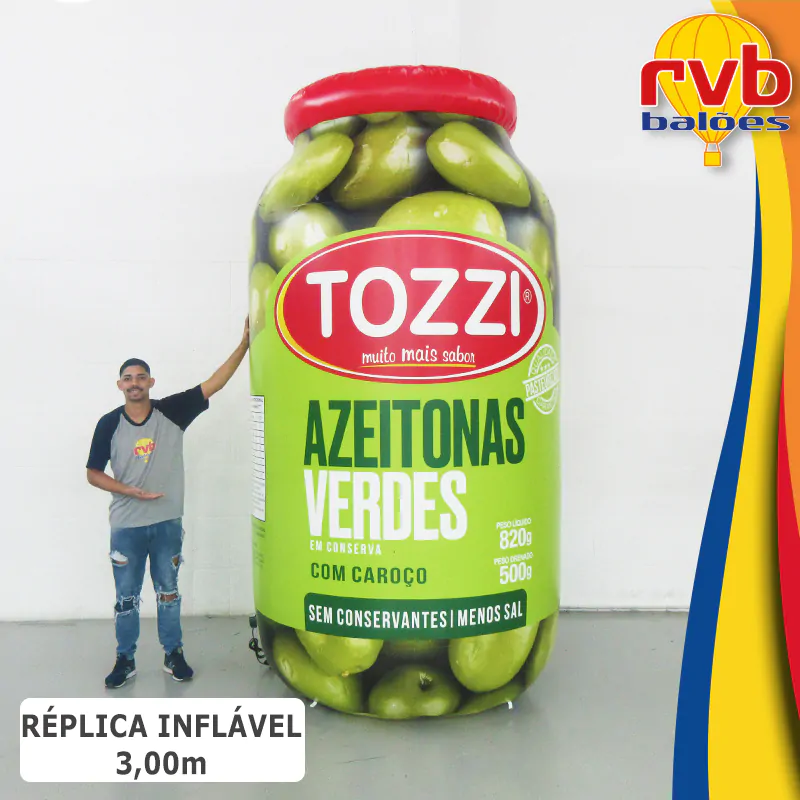 Réplica Pote Inflável 3,00m - tozzi 00221 2