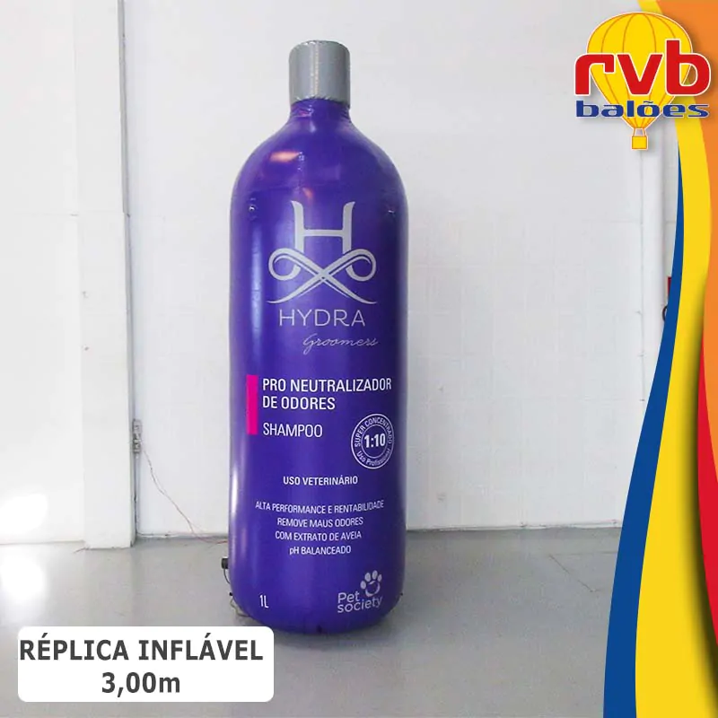 Réplica garrafa Inflável 3,00m - HYDRA
