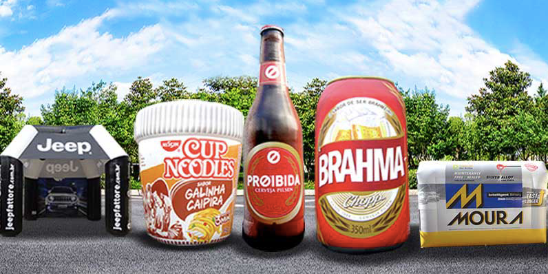 4 Segmentos que podem usar os infláveis promocionais com maior efetividade