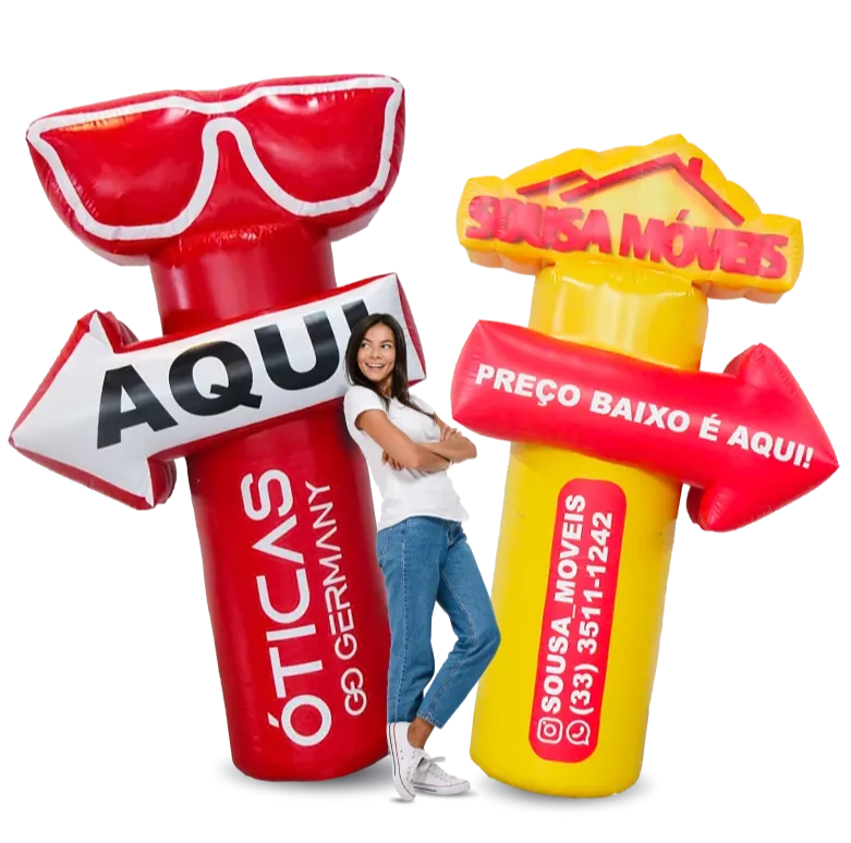 Totem Inflável Personalizado