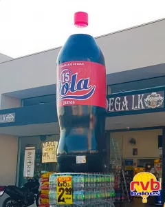 Garrafa Inflavel 15 Cola Refrigerante Bebidas