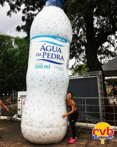 Garrafa Inflavel Agua Da Pedra Agua Mineral Bebidas