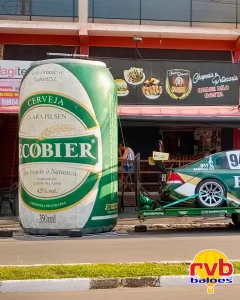 Garrafa Lata Recipiente Lata Inflavel Ecobier Cerveja Bebidas