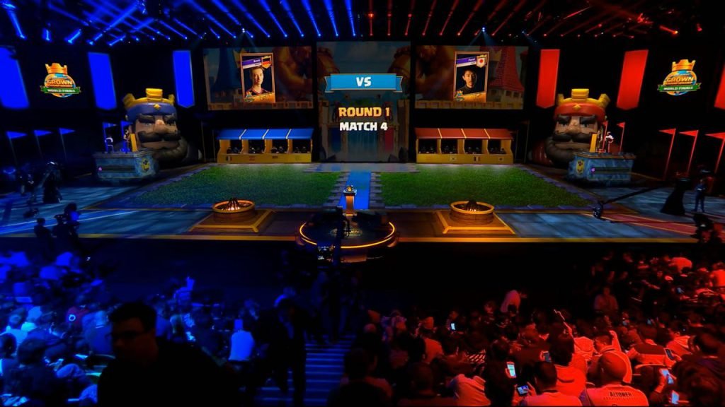 Uso de infláveis nas Finais Mundiais do Clash Royale (Crown Championship 2017)
