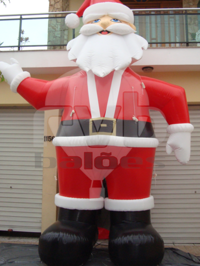 Infláveis promocionais para as vendas de natal