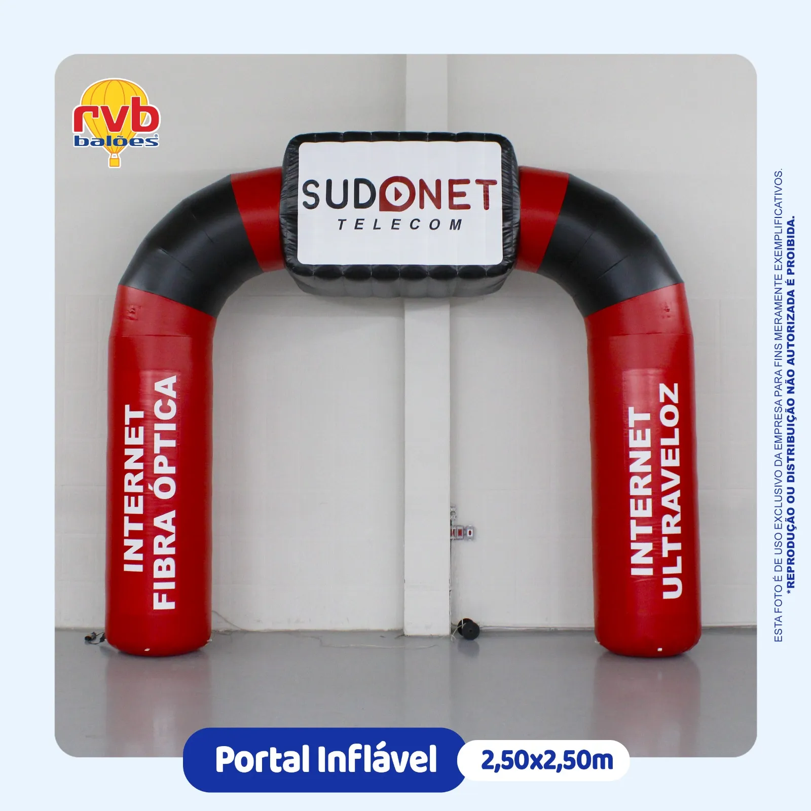 Portal Inflavel Telecom Sudonet