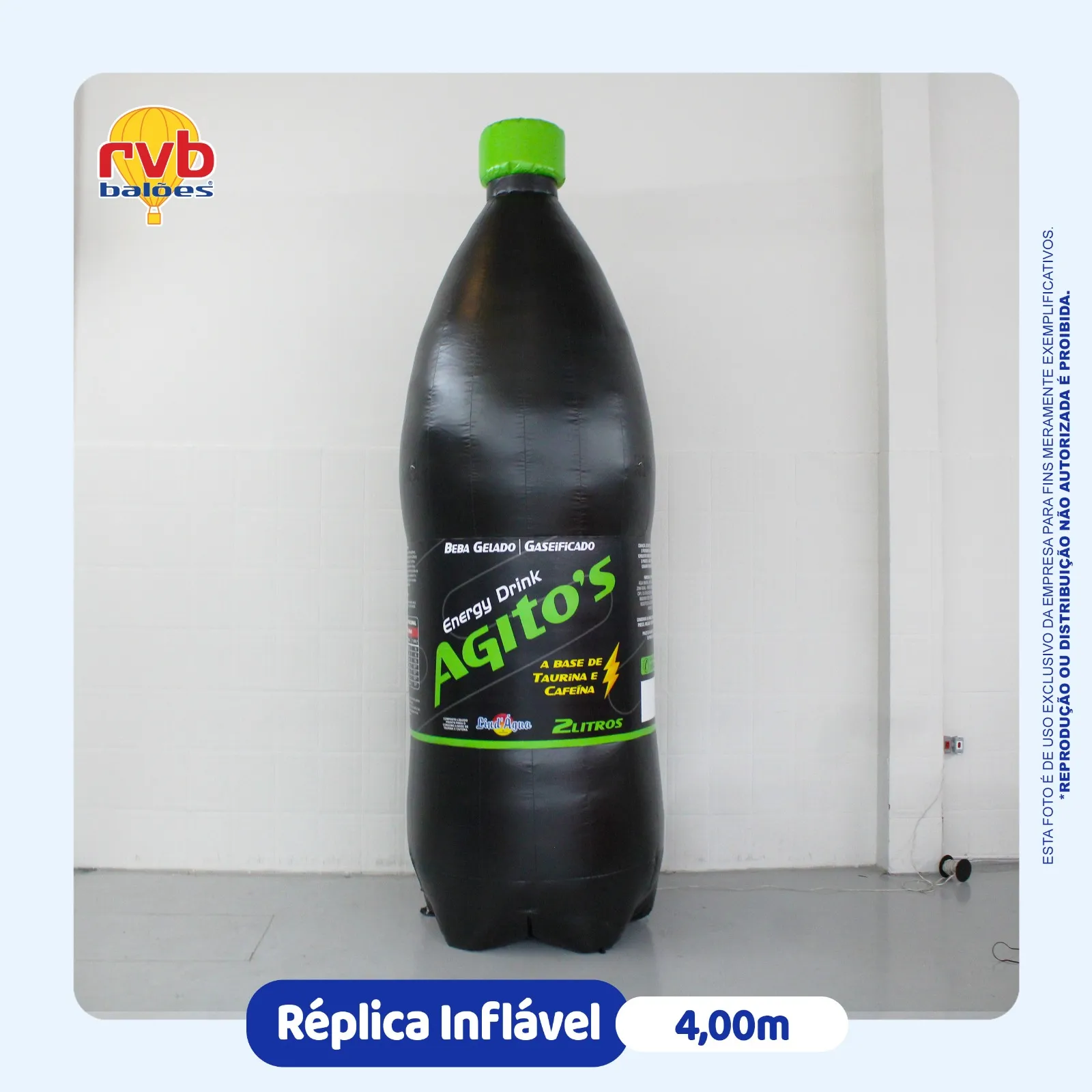 Replica Inflavel Bebidas Agito's