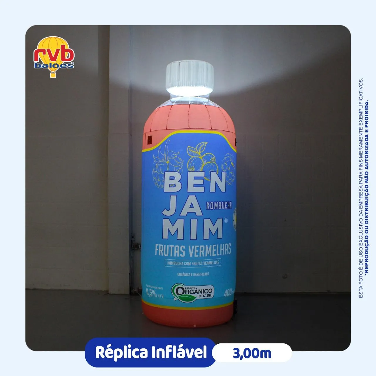 Replica Inflavel Bebidas Benjamim