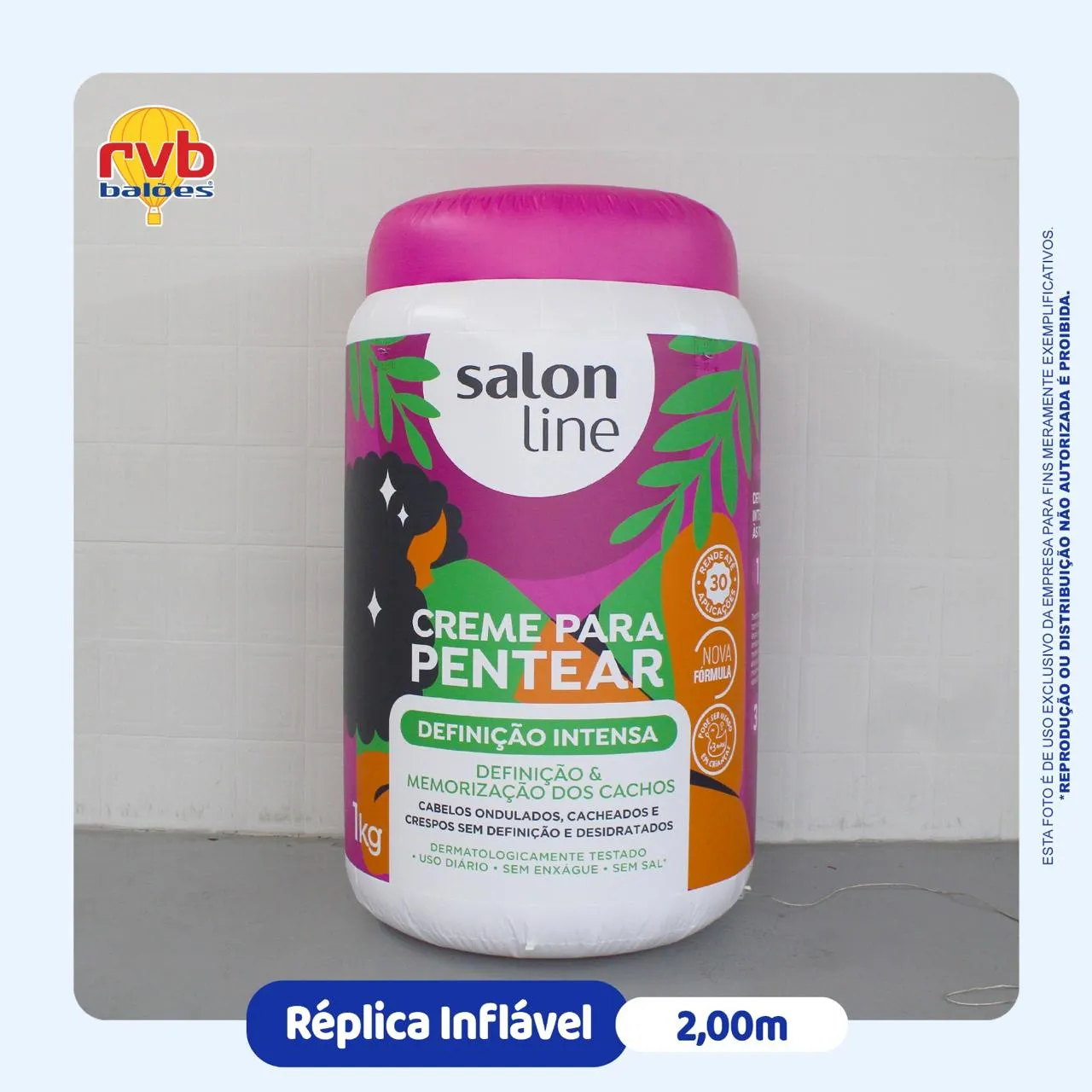 Replica Inflavel Cosmeticos Salon Line