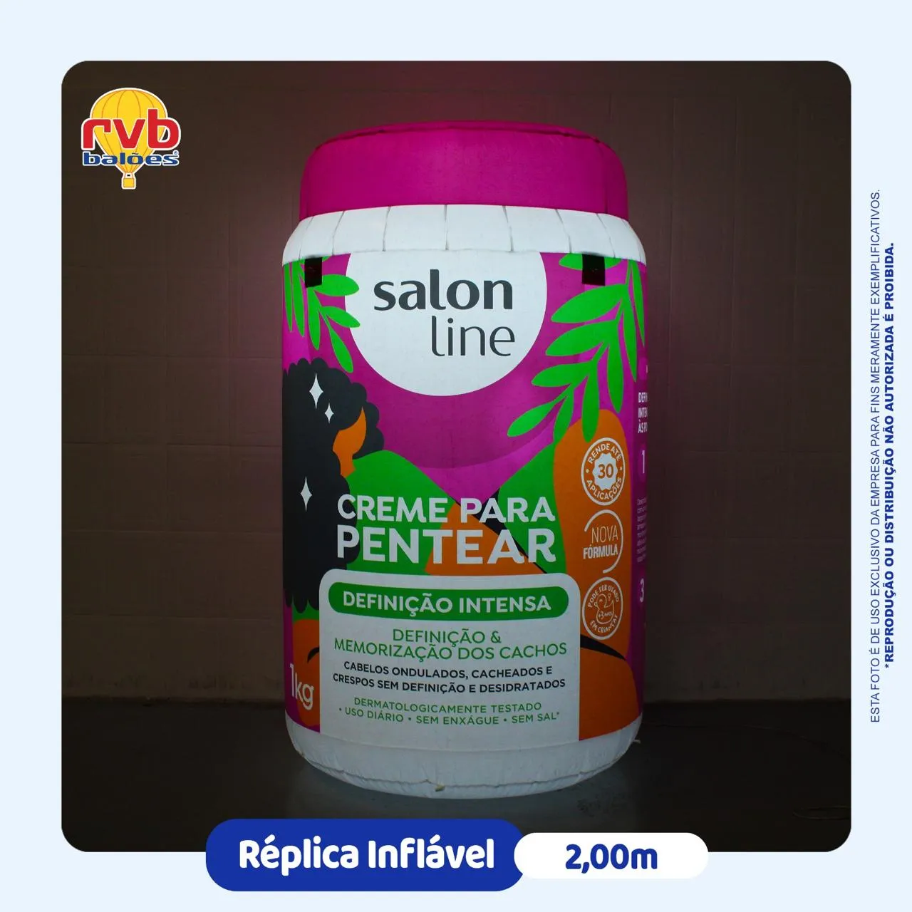 Replica Inflavel Cosmeticos Salon Line 1