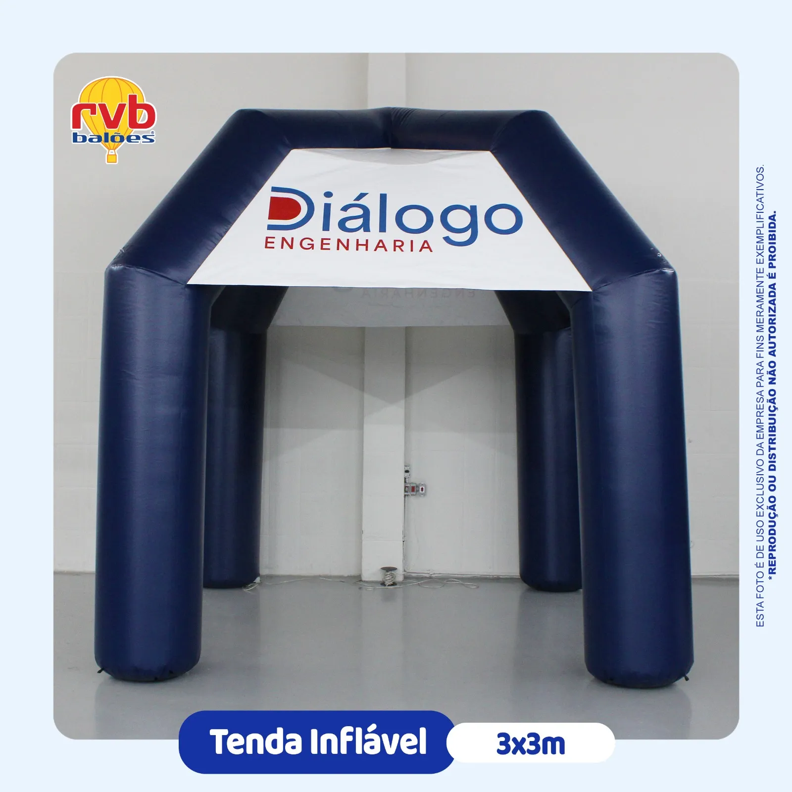 Tenda Inflavel Engenharia Diálogo